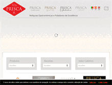 Tablet Screenshot of casadaprisca.com